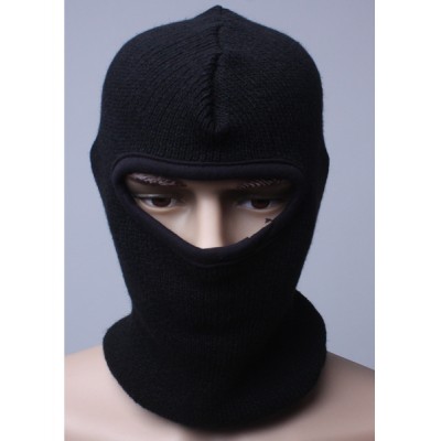 Шлем-маска "Балаклава" черная зимняя
