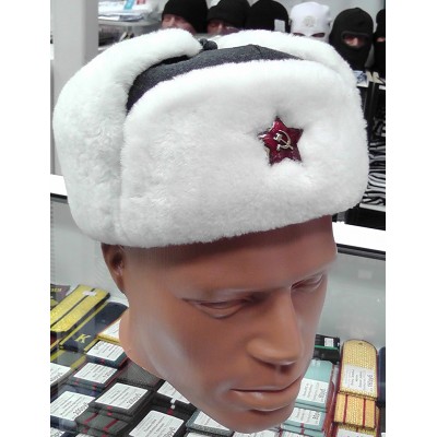 Шапка-ушанка комначсостава РККА обр. 1940 г.