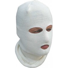 Шлем-маска "Очки", белая