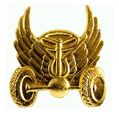 Эмблема Автомобильные войска нового образца золото