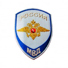 Шеврон вышитый Юстиция МВД (общий), голубой