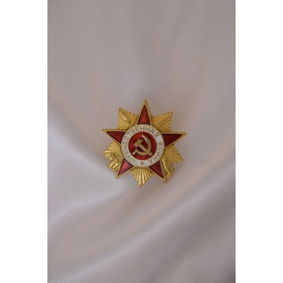 Нагрудный знак Миниатюра ордена Отечественной Войны