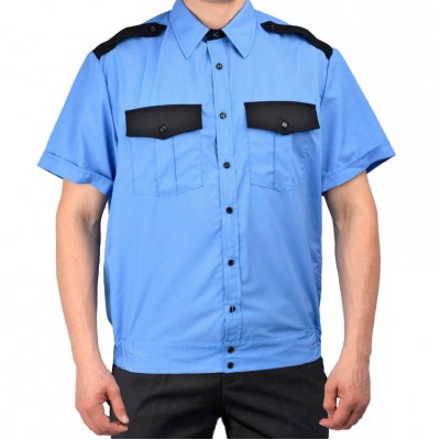 Рубашка Охрана на резинке, короткий рукав